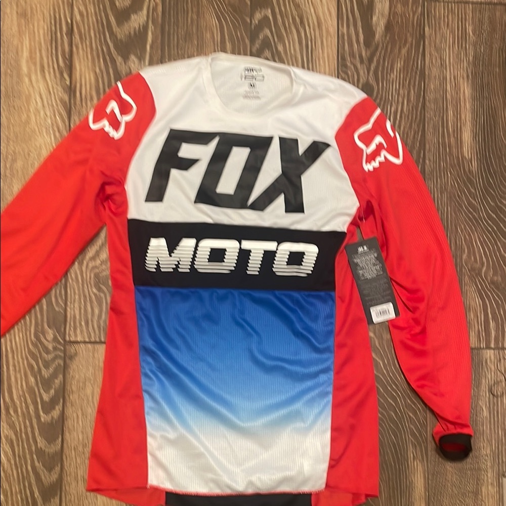 Fox Red and Black Long-Sleeve Jersey